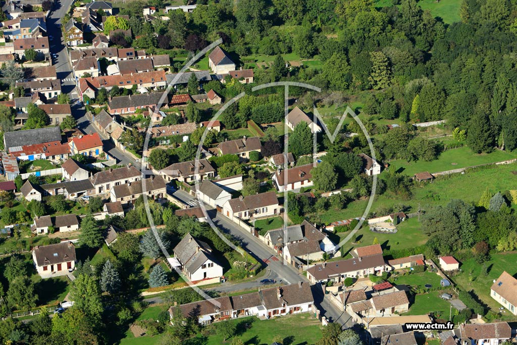 Photo arienne de Marcilly-sur-Eure
