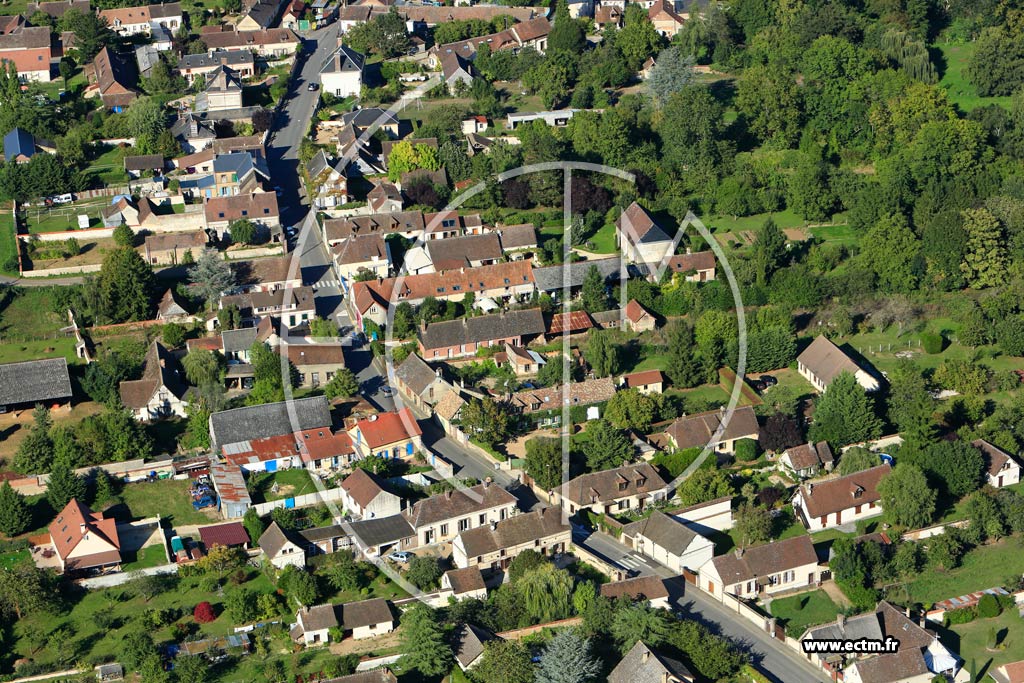 Photo arienne de Marcilly-sur-Eure