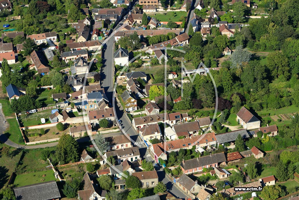 Photo arienne de Marcilly-sur-Eure