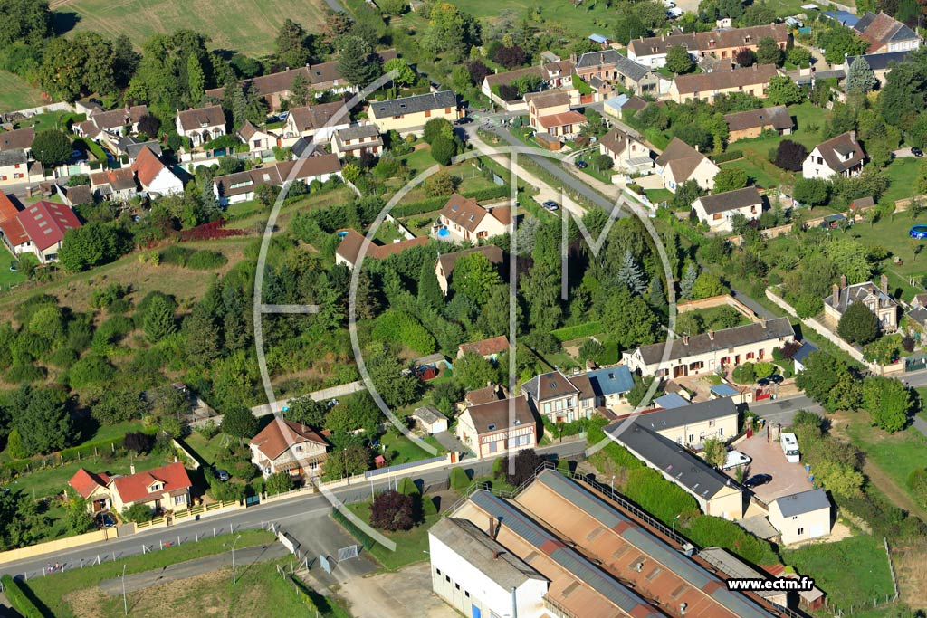 Photo arienne de Marcilly-sur-Eure