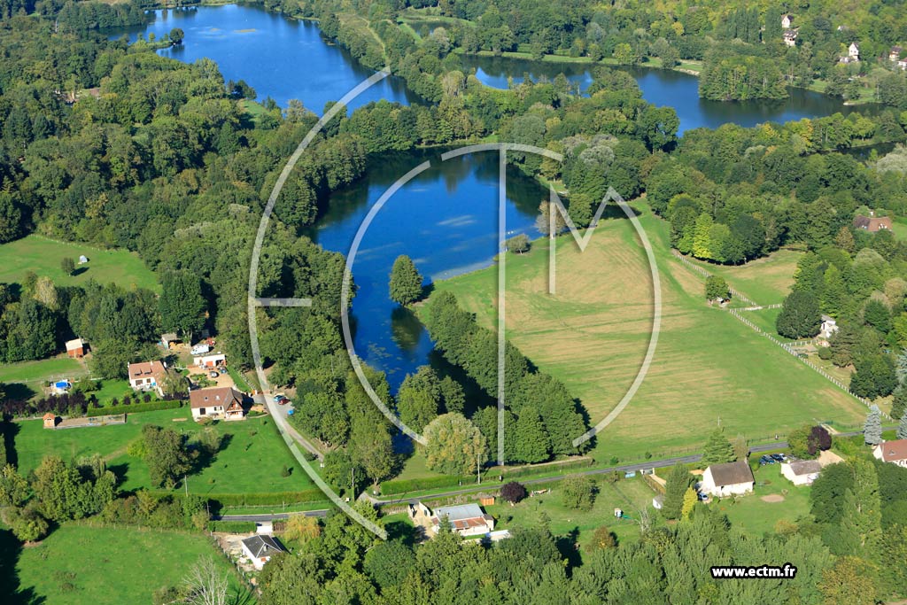 Photo arienne de Marcilly-sur-Eure