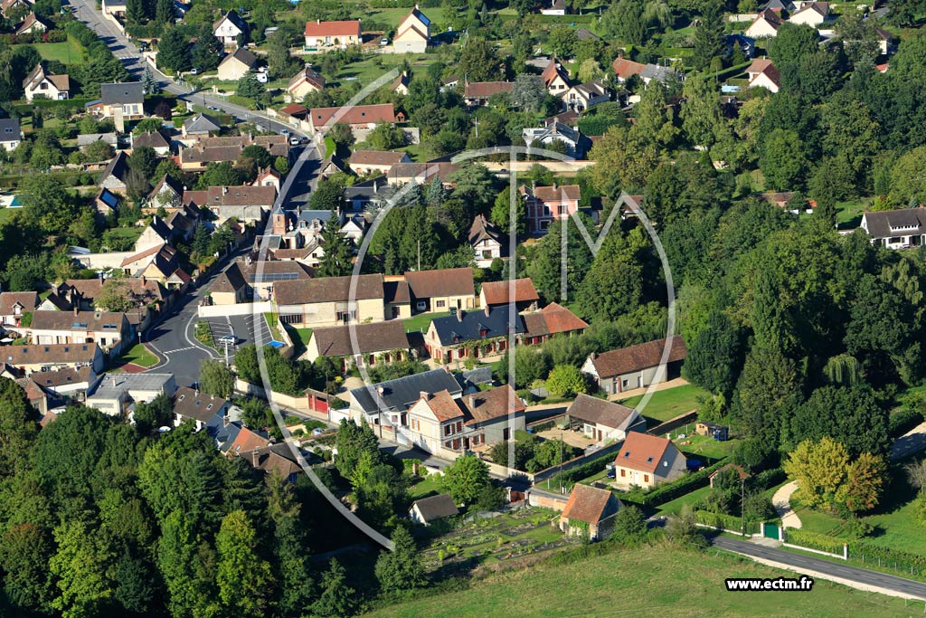 Photo arienne de Marcilly-sur-Eure