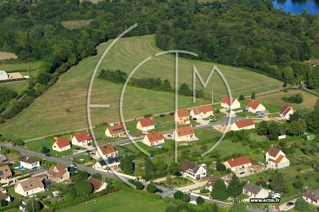Photo arienne de Marcilly-sur-Eure