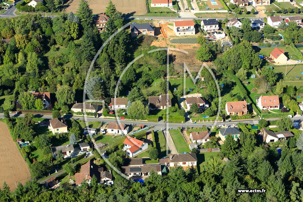 Photo arienne de Marcilly-sur-Eure