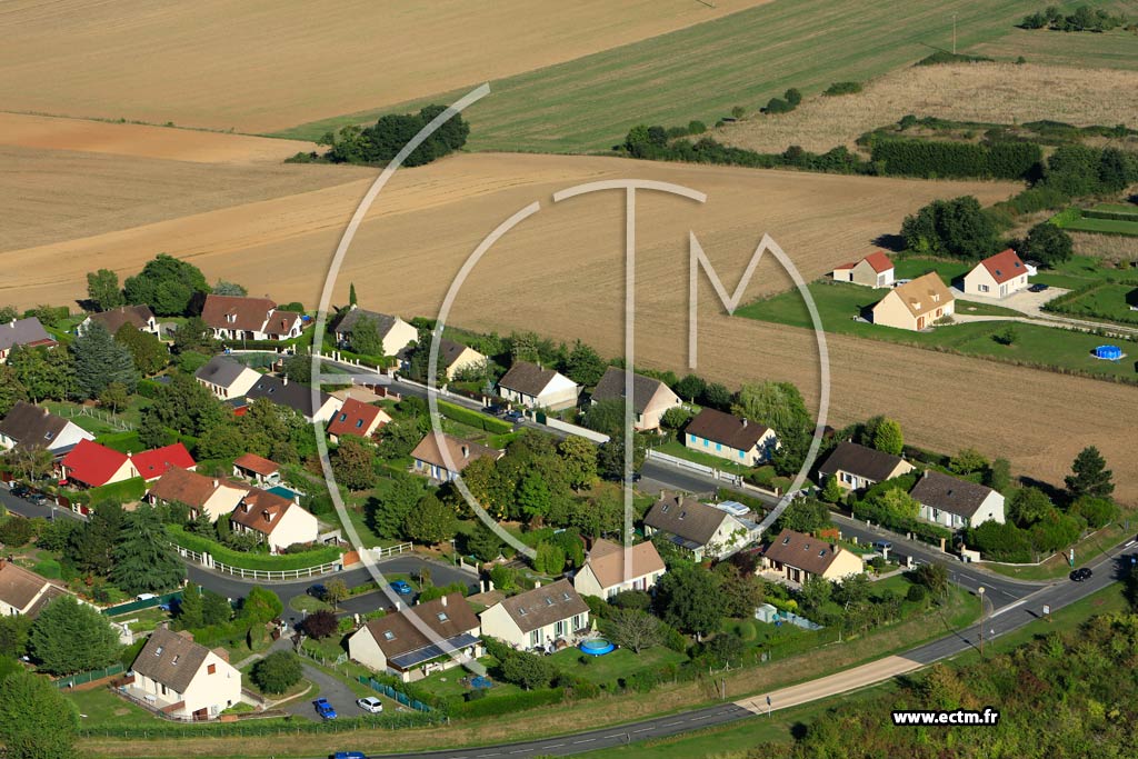 Photo arienne de Marcilly-sur-Eure