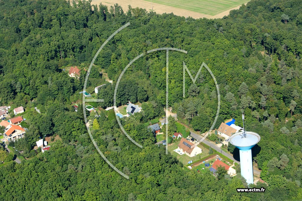 Photo arienne de Marcilly-sur-Eure (Le Bois de la Touffe)