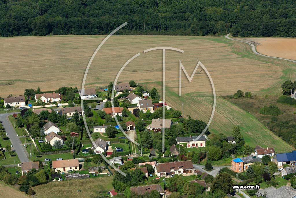 Photo arienne de Marcilly-sur-Eure (Le Val Lger)