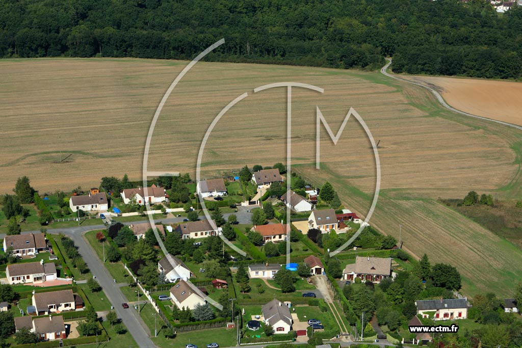 Photo arienne de Marcilly-sur-Eure (Le Val Lger)