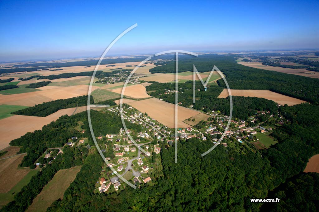 Photo arienne de Marcilly-sur-Eure (Motteux)