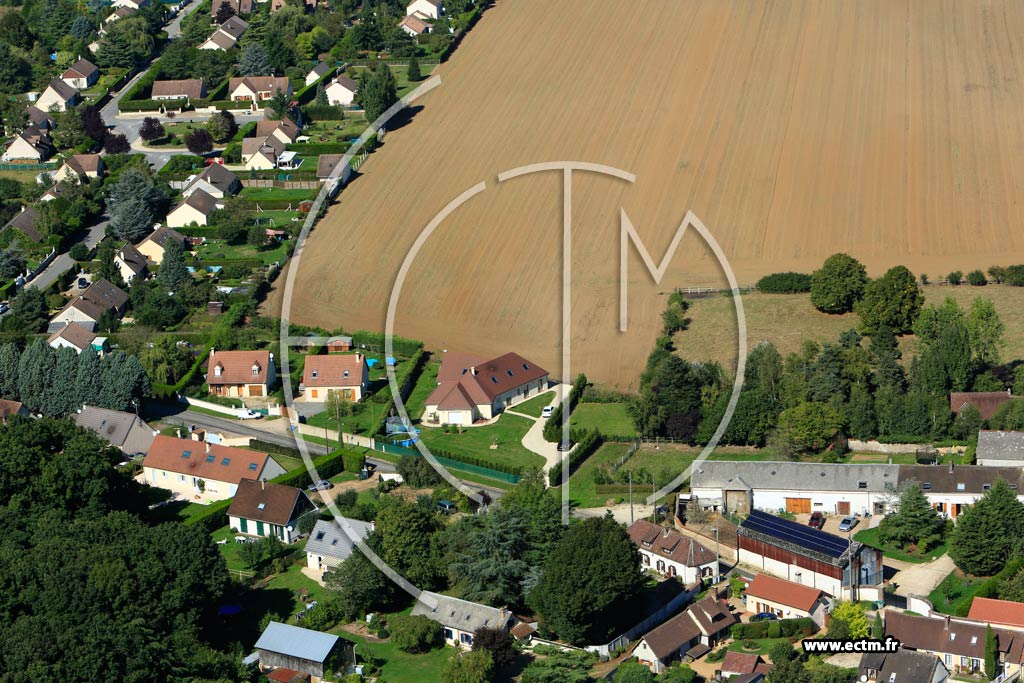 Photo arienne de Marcilly-sur-Eure (Motteux)