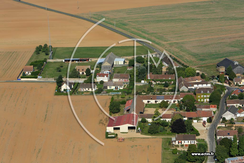 Photo arienne de Marville-Moutiers-Brle (Blainville)