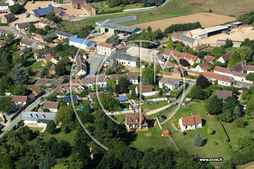 Photo arienne de Marville-Moutiers-Brle (Imbermais)