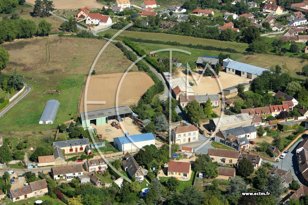 Photo arienne de Marville-Moutiers-Brle (Imbermais)