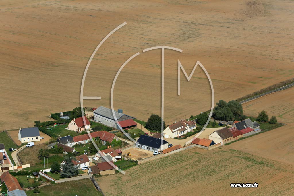 Photo arienne de Marville-Moutiers-Brle (Vigny)