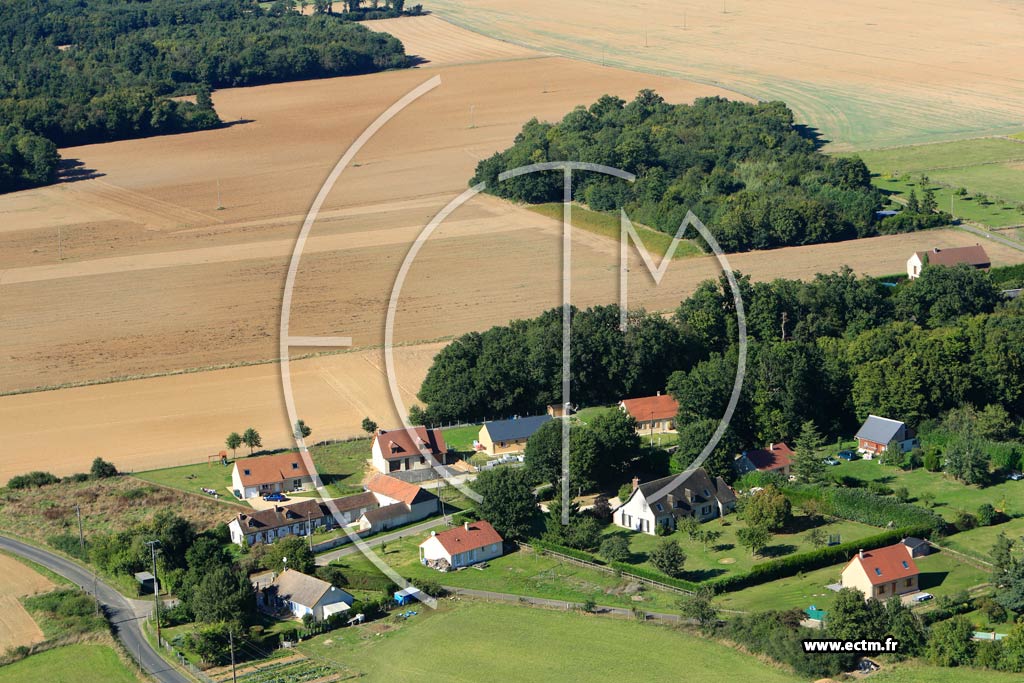 Photo arienne de Moisville
