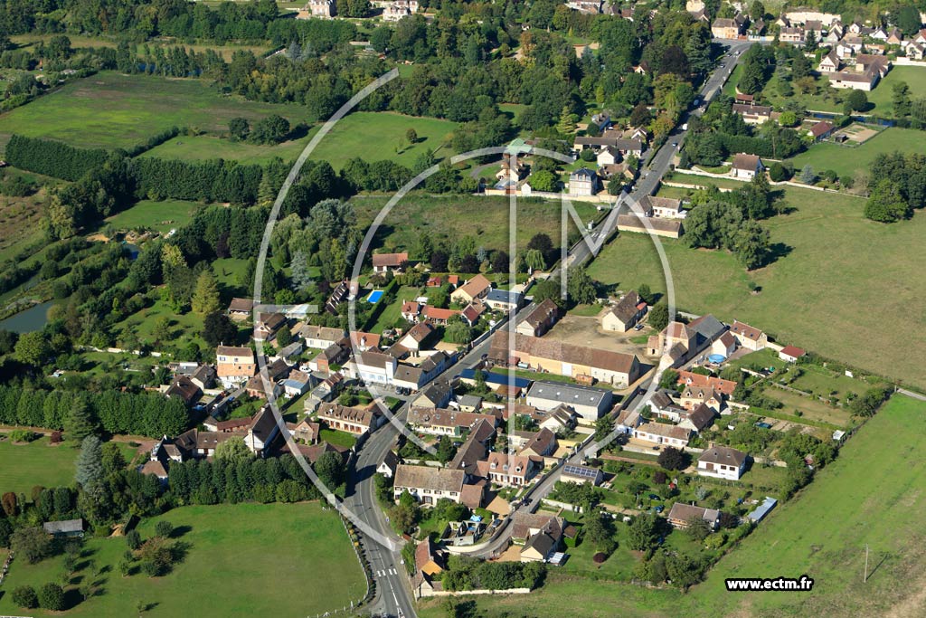 Photo arienne de Montreuil (Les Graviers Saint-Martin)