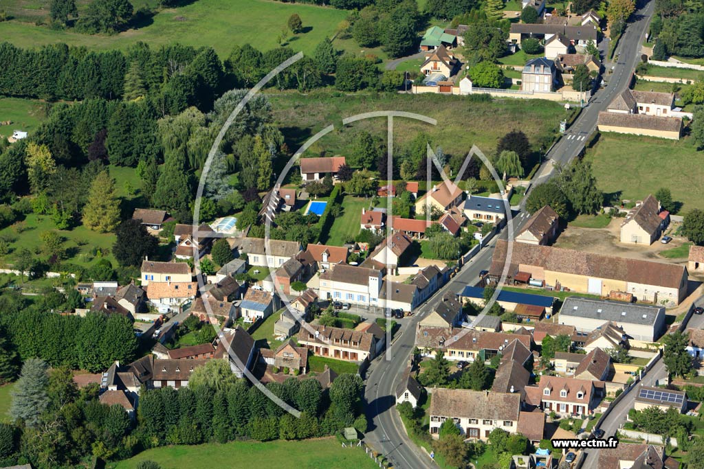 Photo arienne de Montreuil (Les Graviers Saint-Martin)