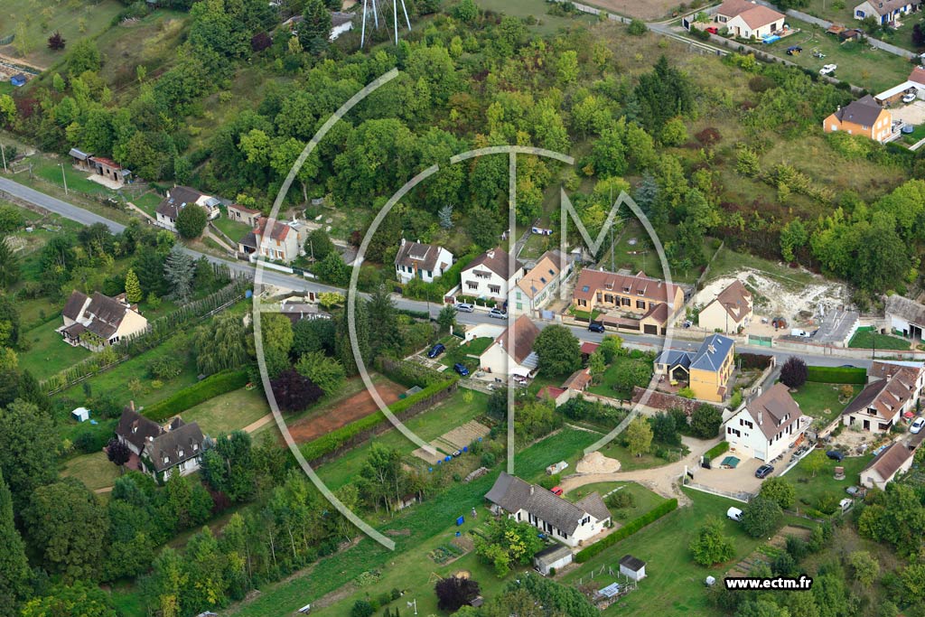 Photo arienne de Mzires-en-Drouais