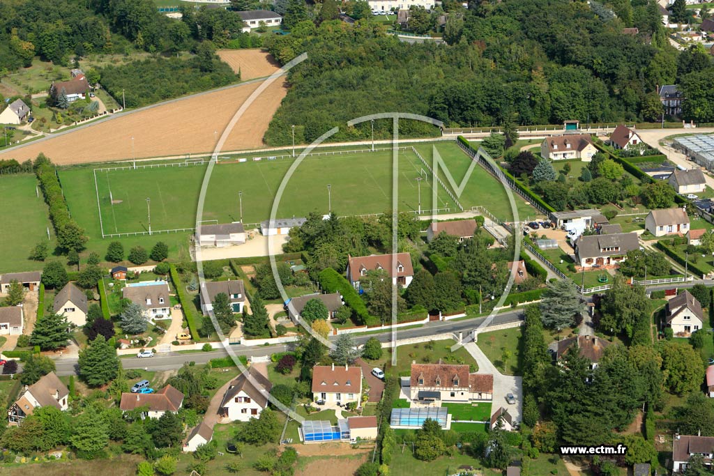 Photo arienne de Mzires-en-Drouais (Marsauceux)