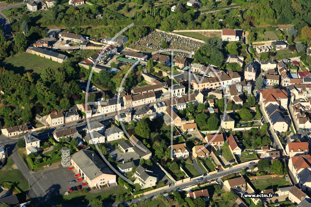 Photo arienne de Nonancourt
