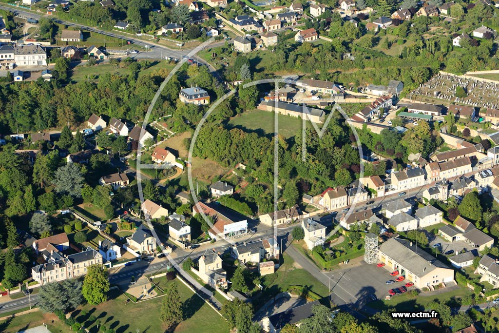 Photo arienne de Nonancourt