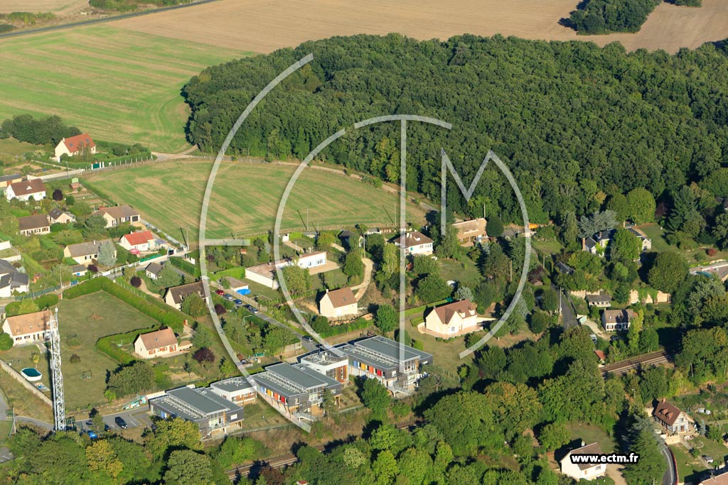 Photo arienne de Nonancourt