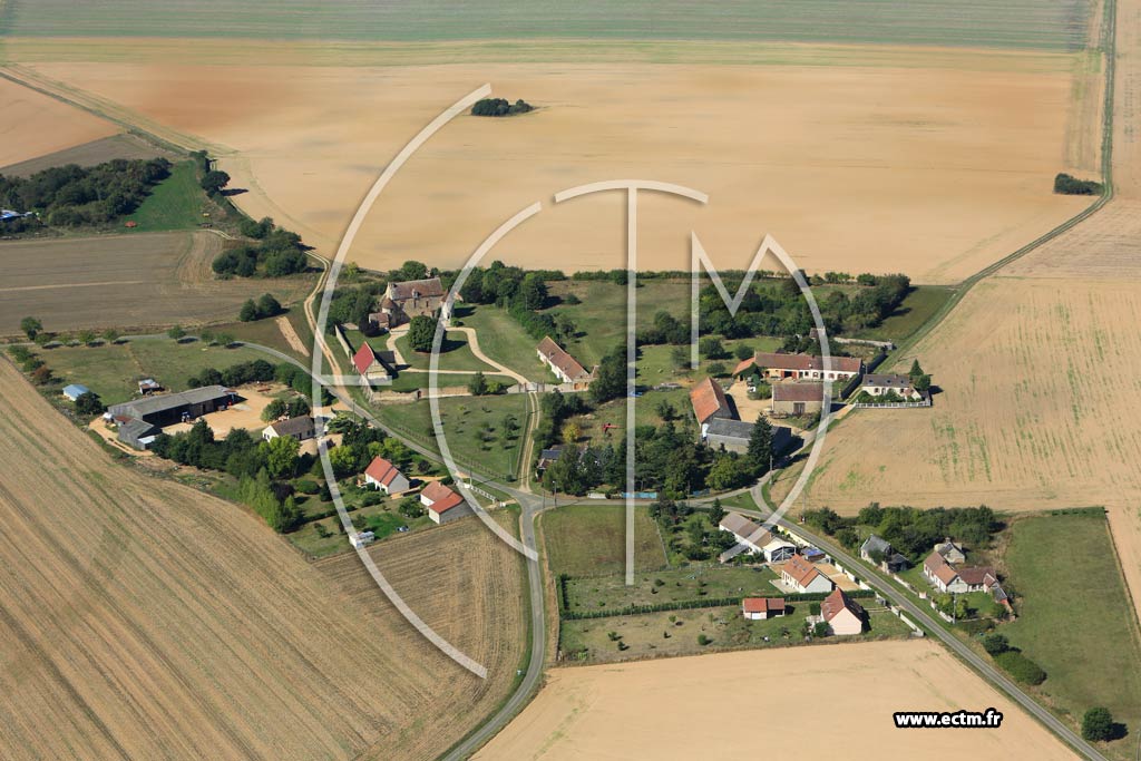 Photo arienne de Saint-Ange-et-Toray (Le Coudray)