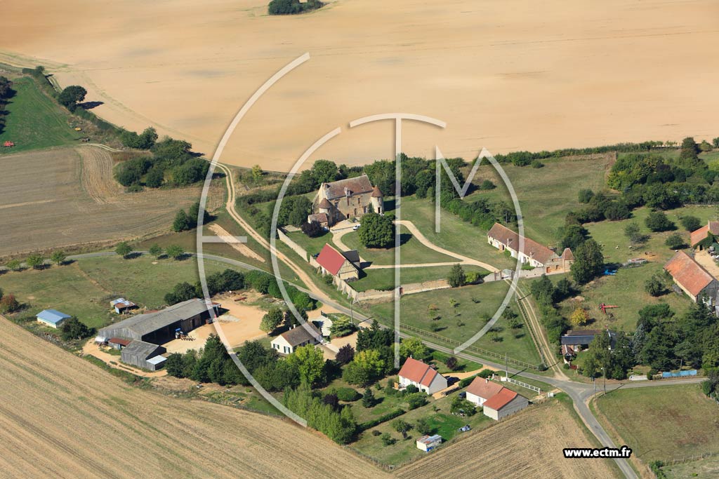 Photo arienne de Saint-Ange-et-Toray (Le Coudray)
