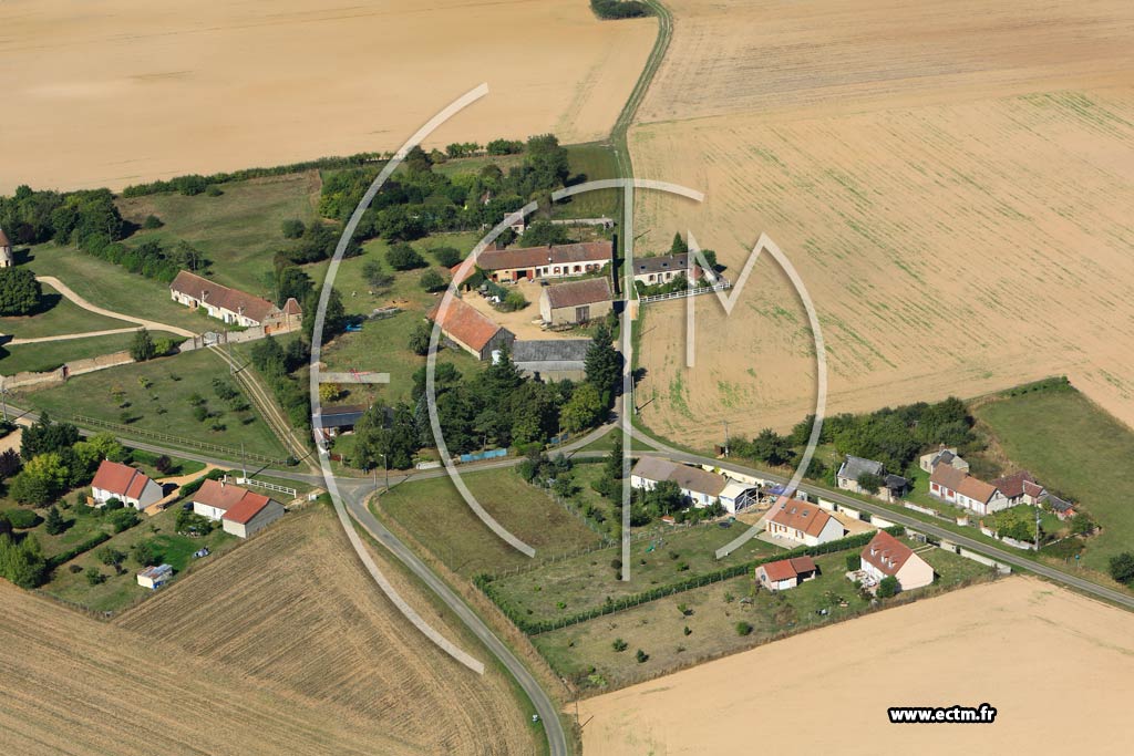 Photo arienne de Saint-Ange-et-Toray (Le Coudray)