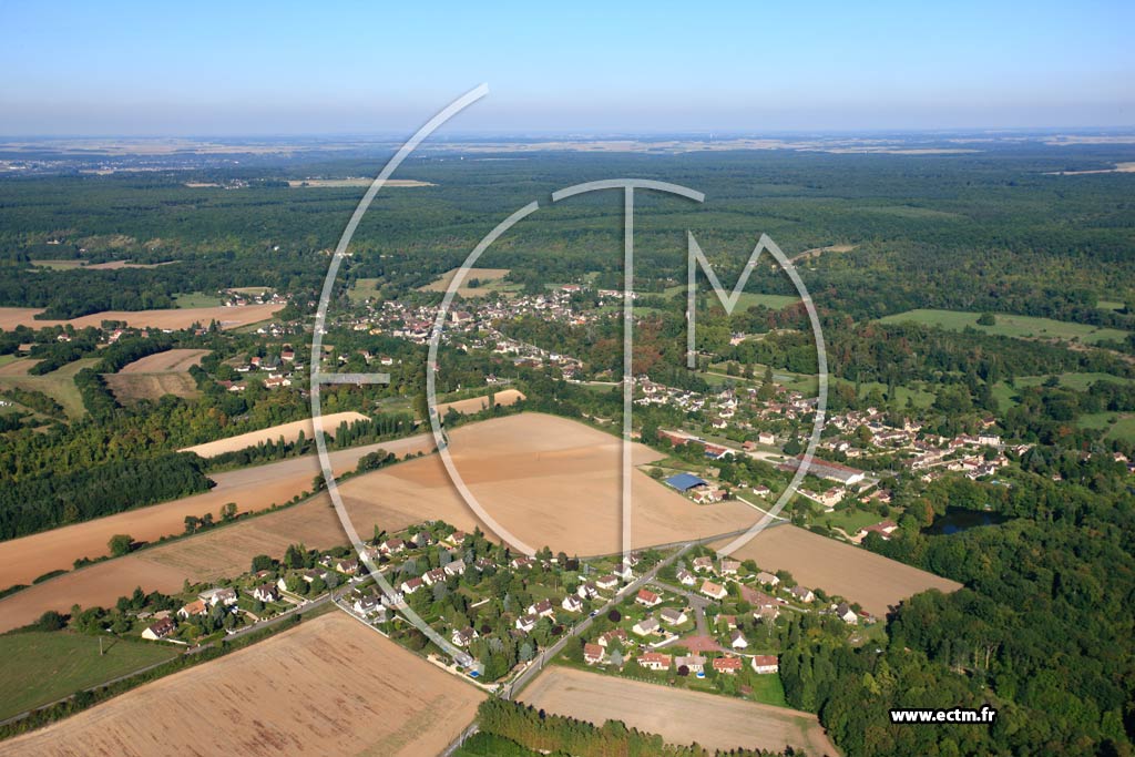 Photo arienne de Saint-Georges-Motel
