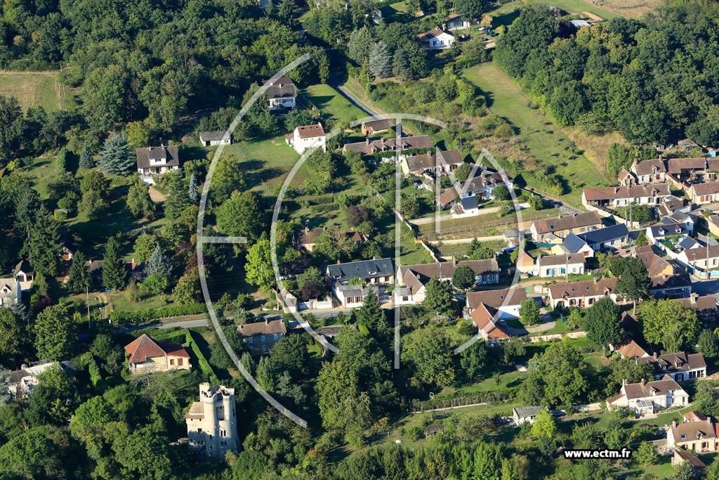 Photo arienne de Saint-Germain-sur-Avre (Monthuley en France)