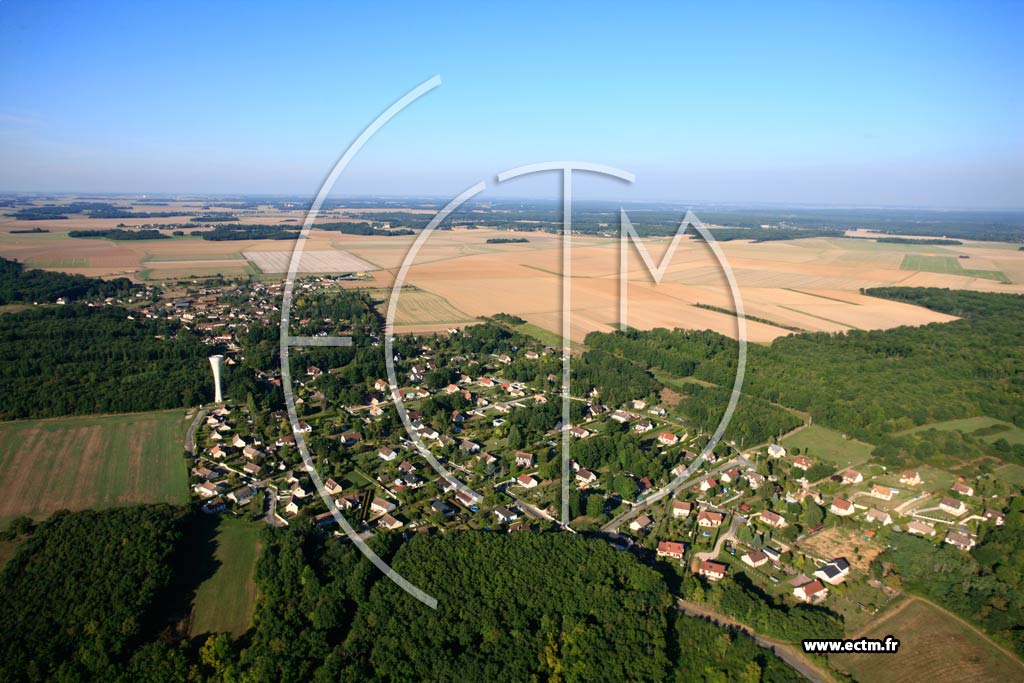 Photo arienne de Saint-Germain-sur-Avre (Toisley)
