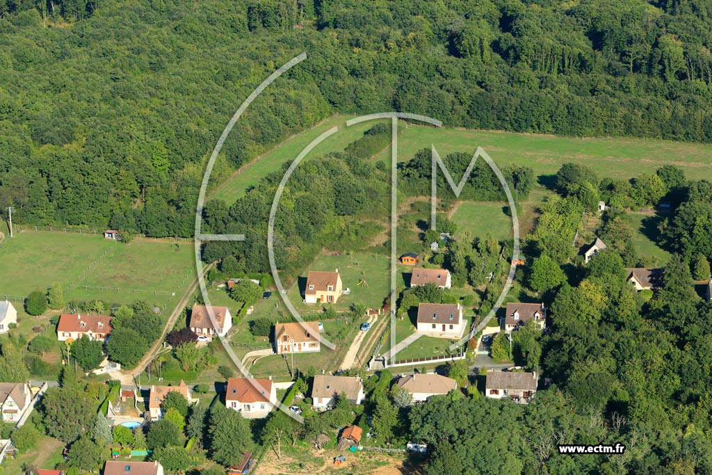 Photo arienne de Saint-Germain-sur-Avre (Toisley)