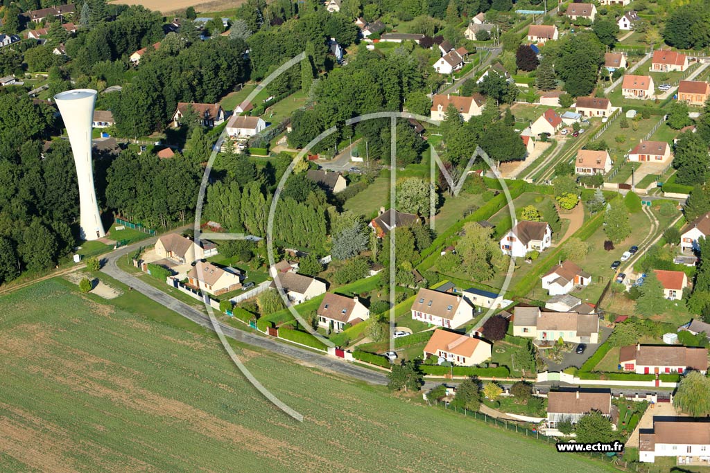 Photo arienne de Saint-Germain-sur-Avre (Toisley)