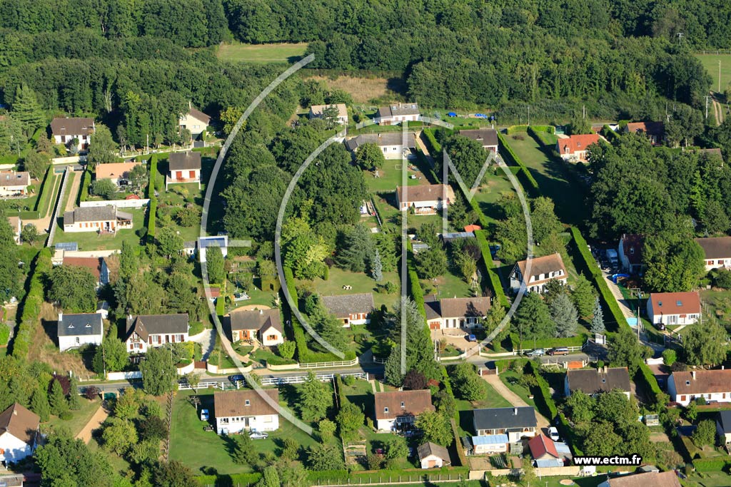 Photo arienne de Saint-Germain-sur-Avre (Toisley)