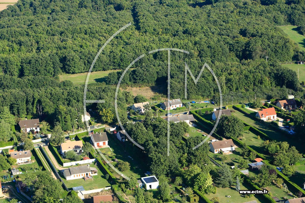 Photo arienne de Saint-Germain-sur-Avre (Toisley)