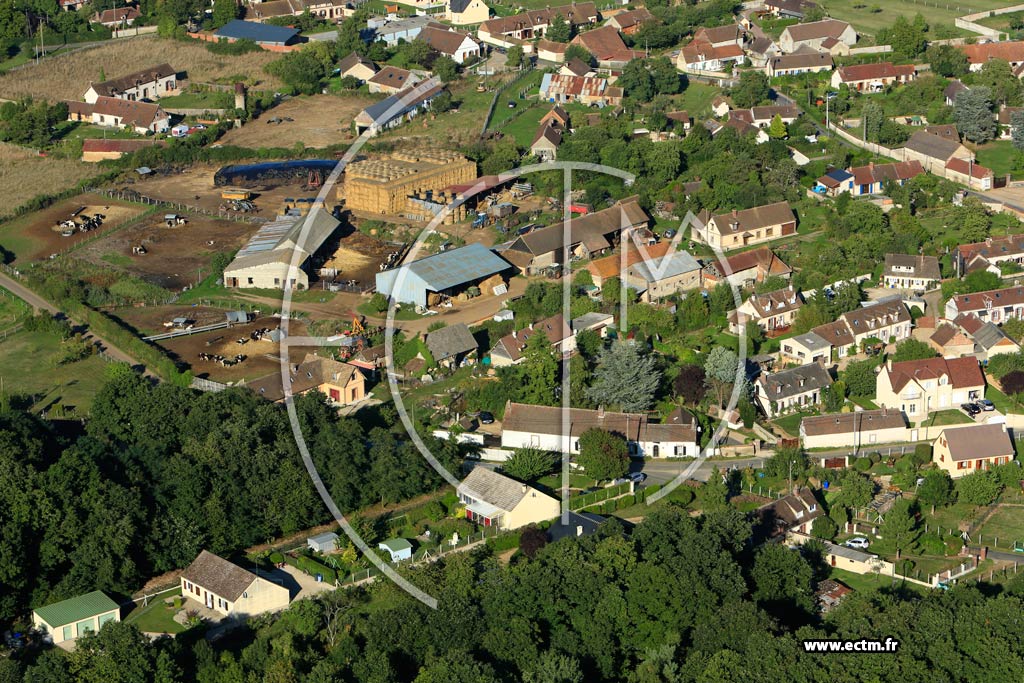 Photo arienne de Saint-Germain-sur-Avre (Toisley)