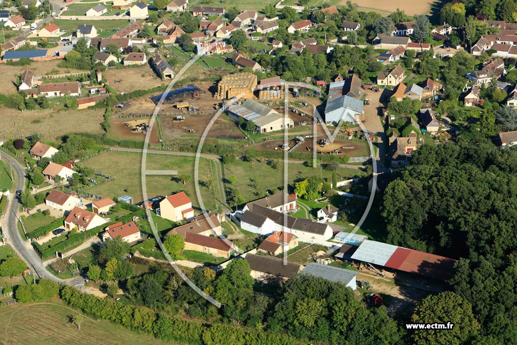 Photo arienne de Saint-Germain-sur-Avre (Toisley)