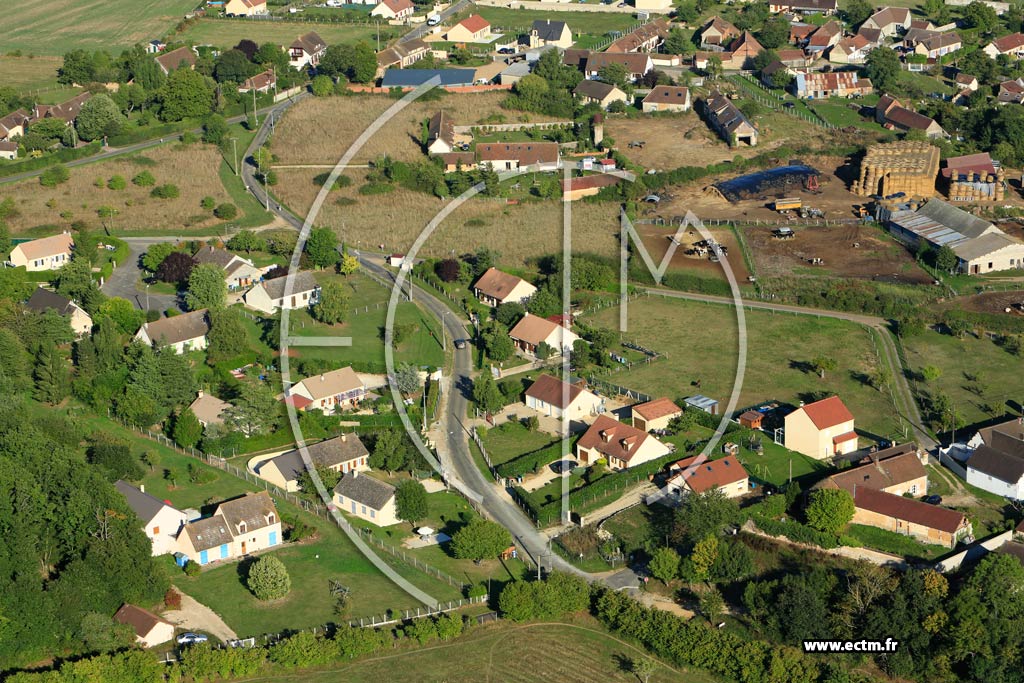 Photo arienne de Saint-Germain-sur-Avre (Toisley)