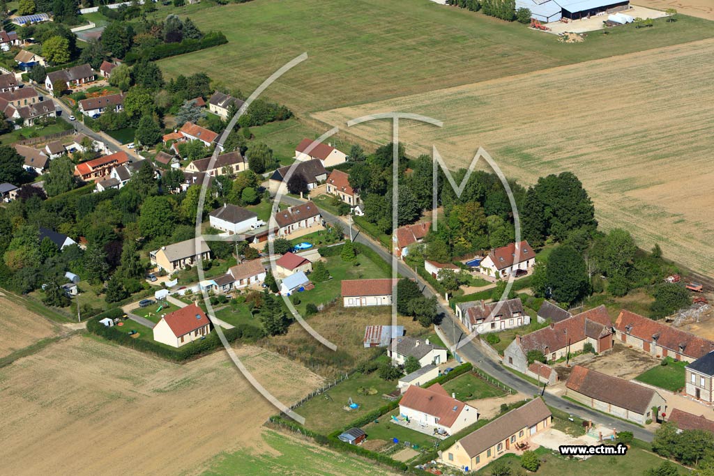 Photo arienne de Saint-Jean-de-Rebervilliers