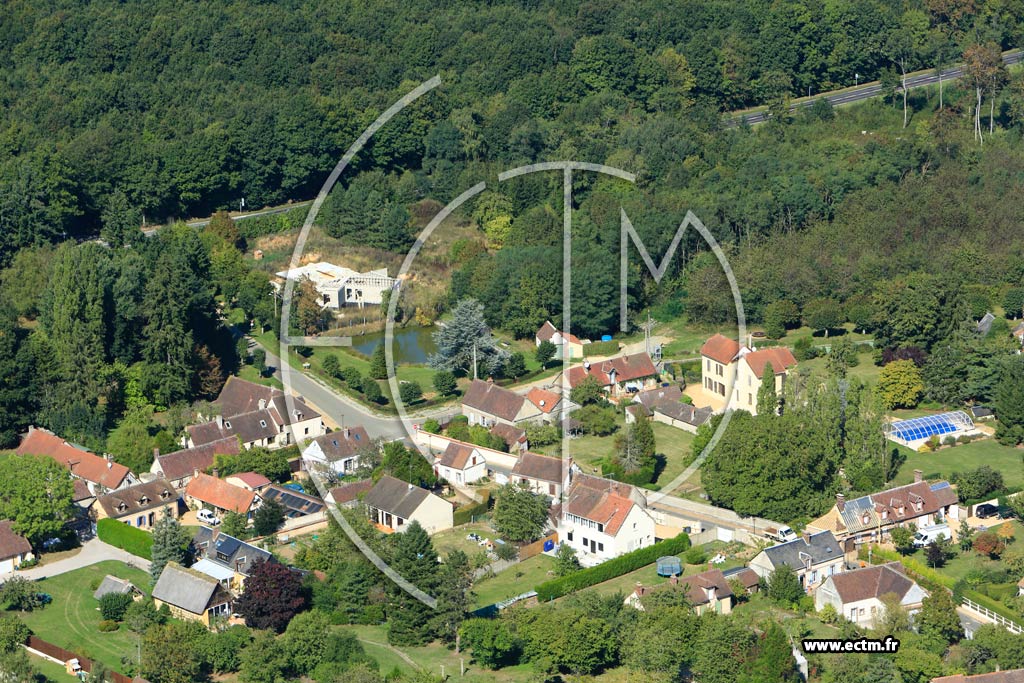 Photo arienne de Saint-Jean-de-Rebervilliers