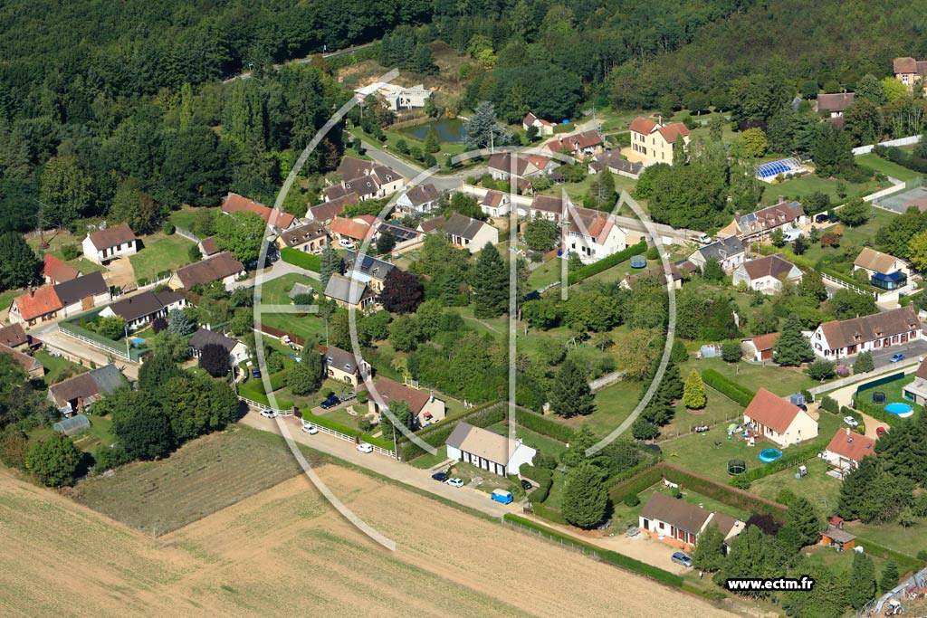 Photo arienne de Saint-Jean-de-Rebervilliers