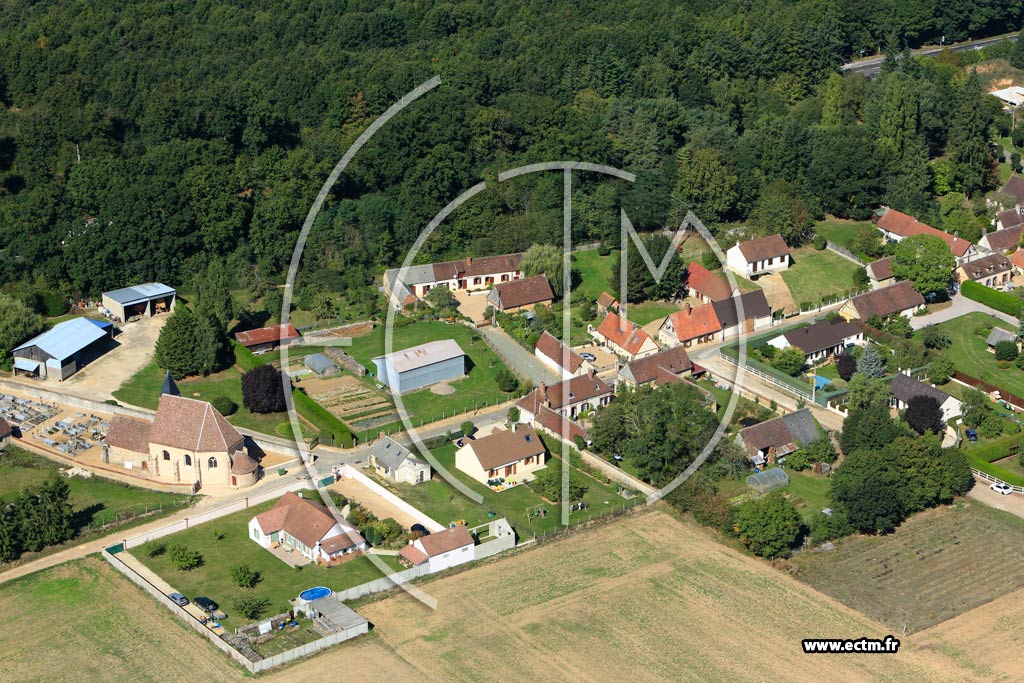 Photo arienne de Saint-Jean-de-Rebervilliers
