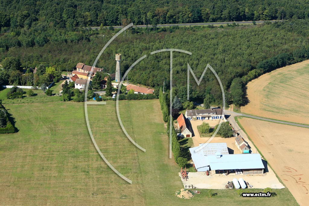 Photo arienne de Saint-Jean-de-Rebervilliers