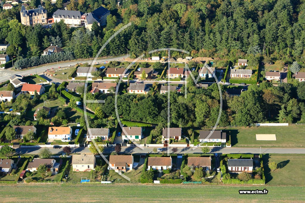 Photo arienne de Saint-Lubin-des-Joncherets