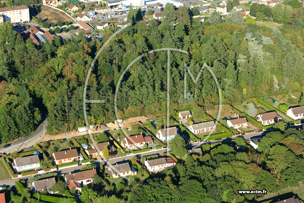 Photo arienne de Saint-Lubin-des-Joncherets