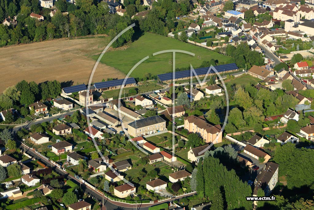 Photo arienne de Saint-Lubin-des-Joncherets