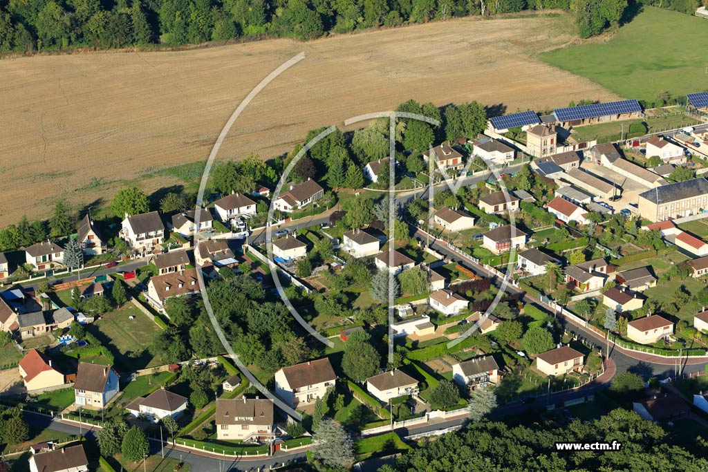Photo arienne de Saint-Lubin-des-Joncherets
