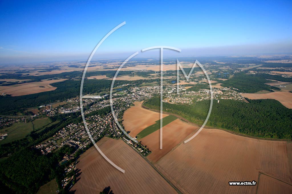 Photo arienne de Saint-Rmy-sur-Avre
