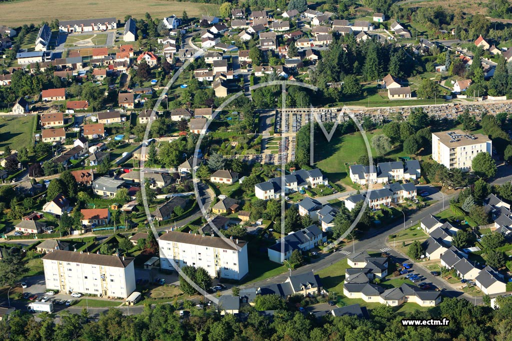 Photo arienne de Saint-Rmy-sur-Avre